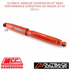 OUTBACK ARMOUR SUSPENSION KIT REAR PERFORMANCE EXPED HD FITS MAZDA BT-50 10/11+